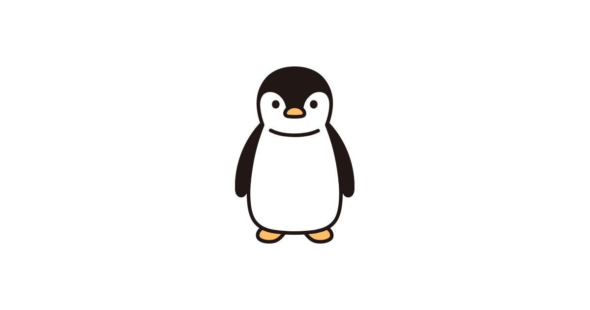 ペンギンのイラスト｜商用可・フリーイラスト素材｜ソコスト