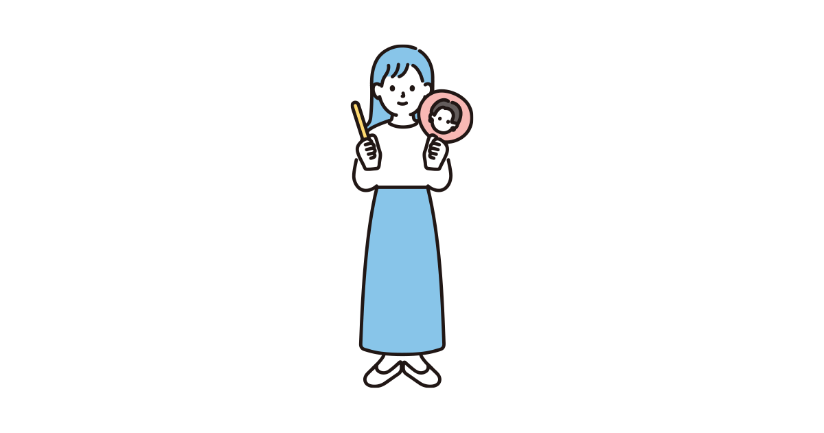 推し活のイラスト|商用可・フリーイラスト素材|ソコスト