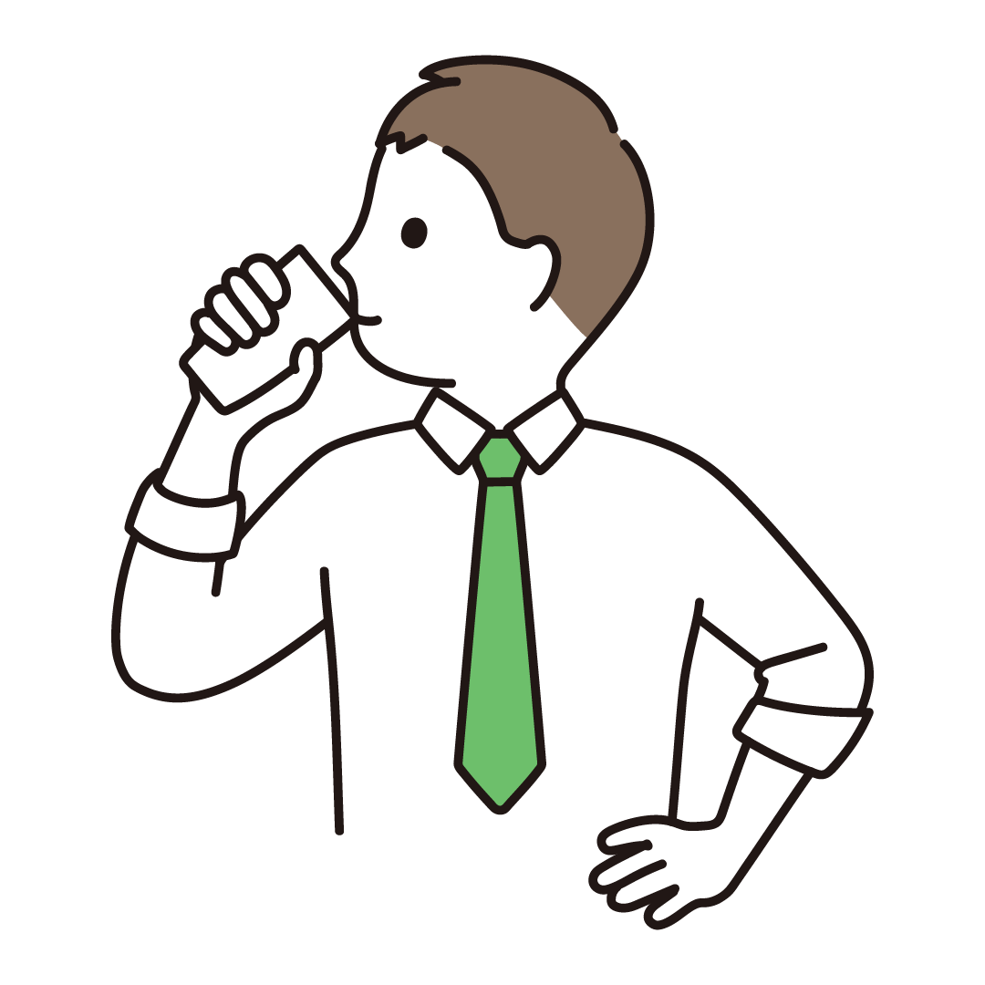 牛乳を飲む人のイラスト フリーのイラスト素材集 ソコスト