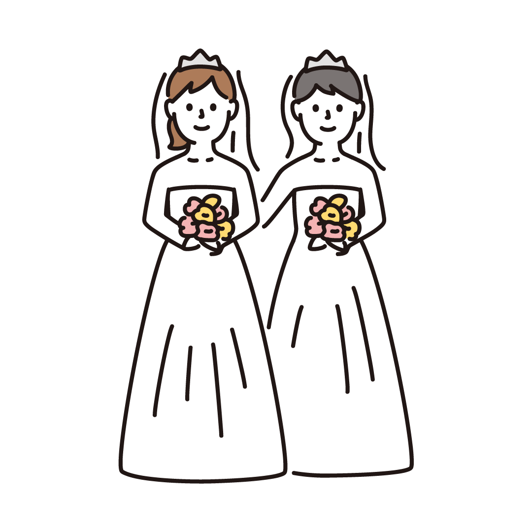 オンライン結婚式のイラスト フリーイラスト素材集ソコスト