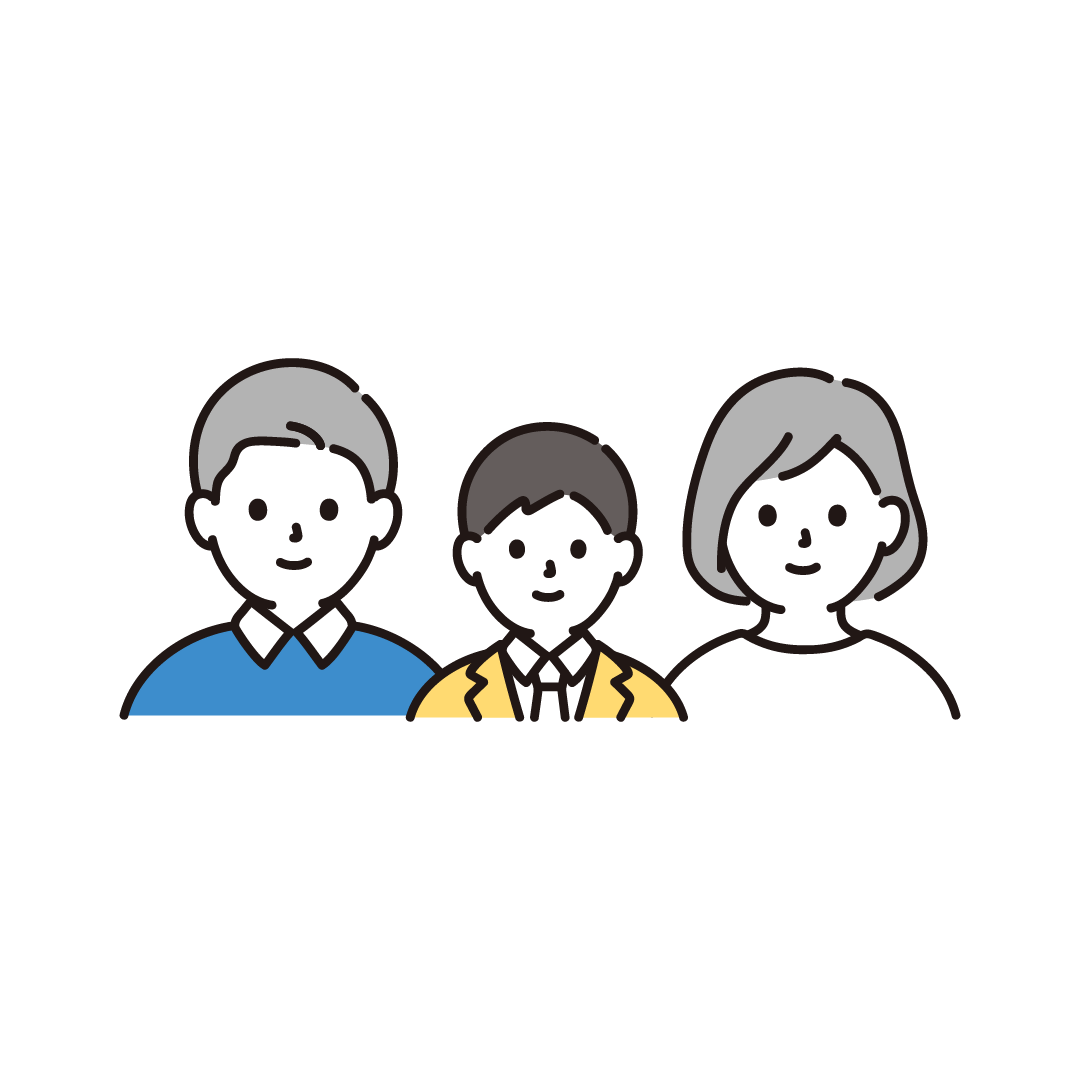40代夫婦と子ども