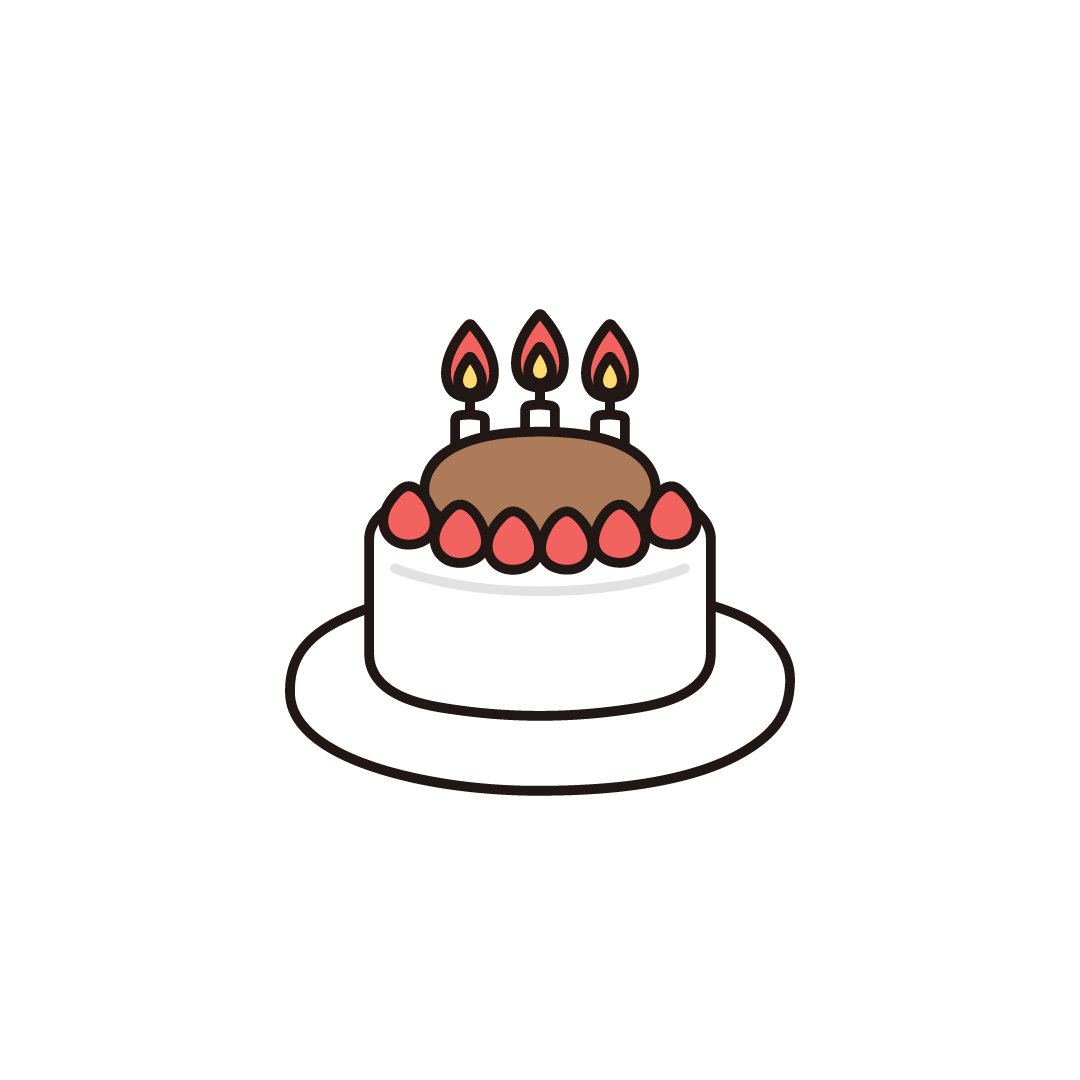 誕生日ケーキ