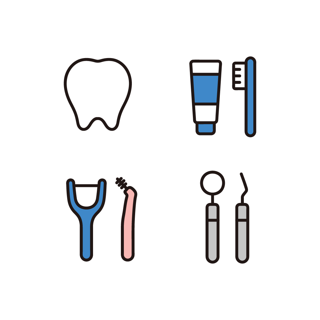 歯科器具のイラスト