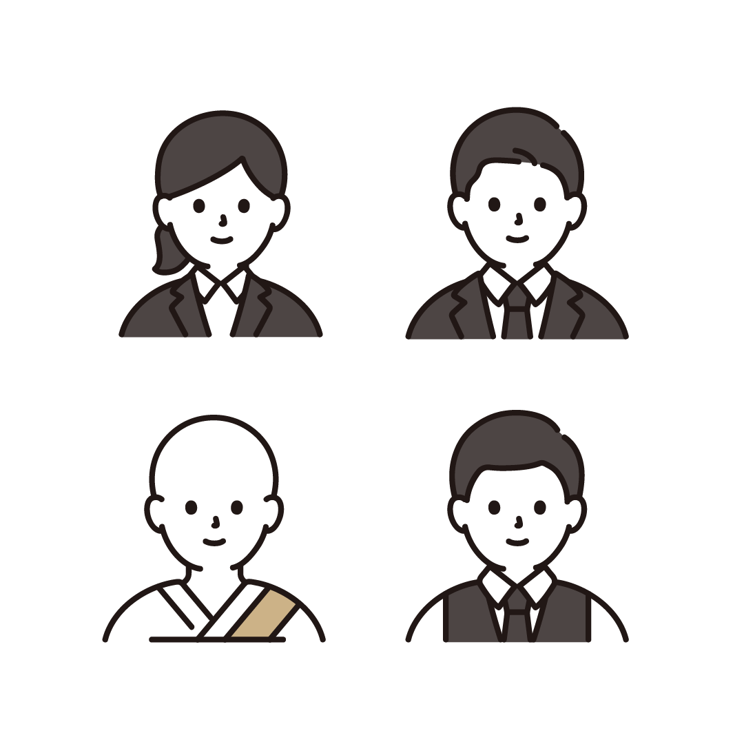 お葬式セット（人物）