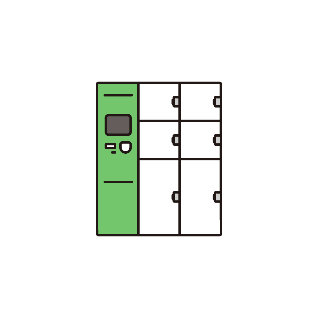 駅のロッカー