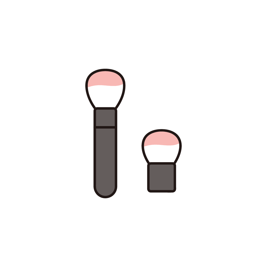 メイクブラシ