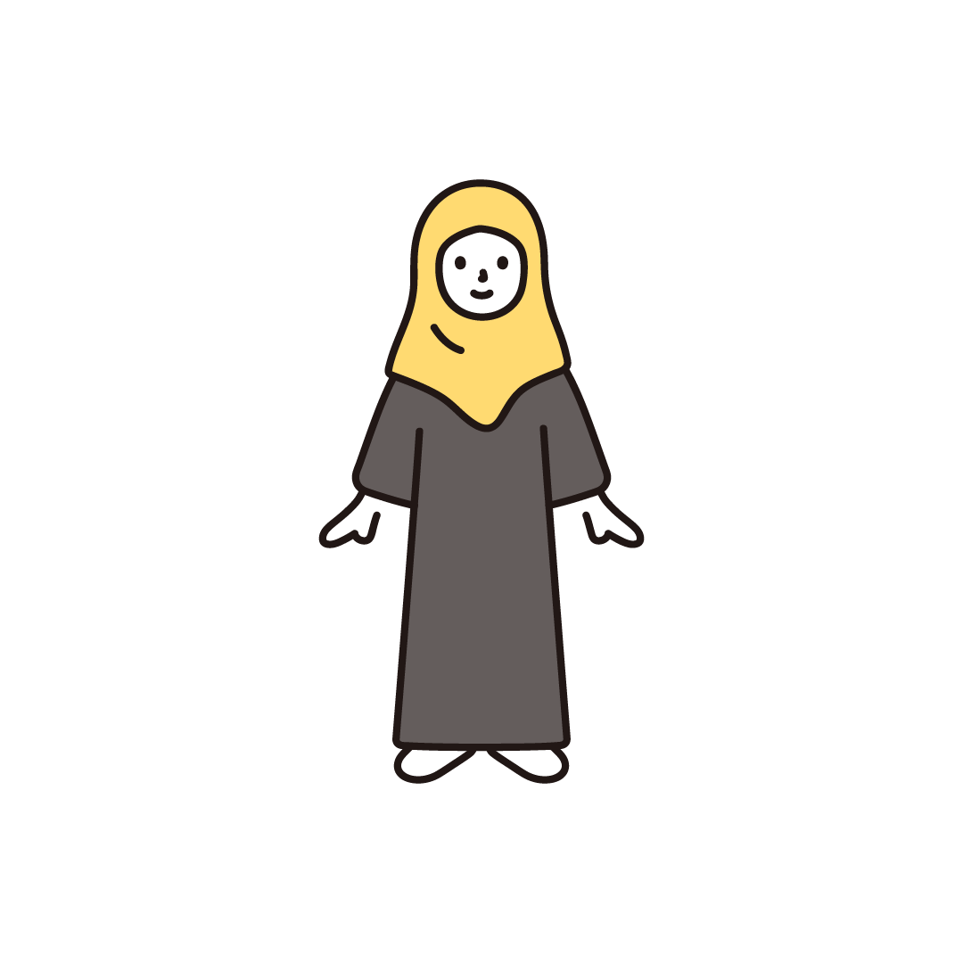 ムスリムの女の子