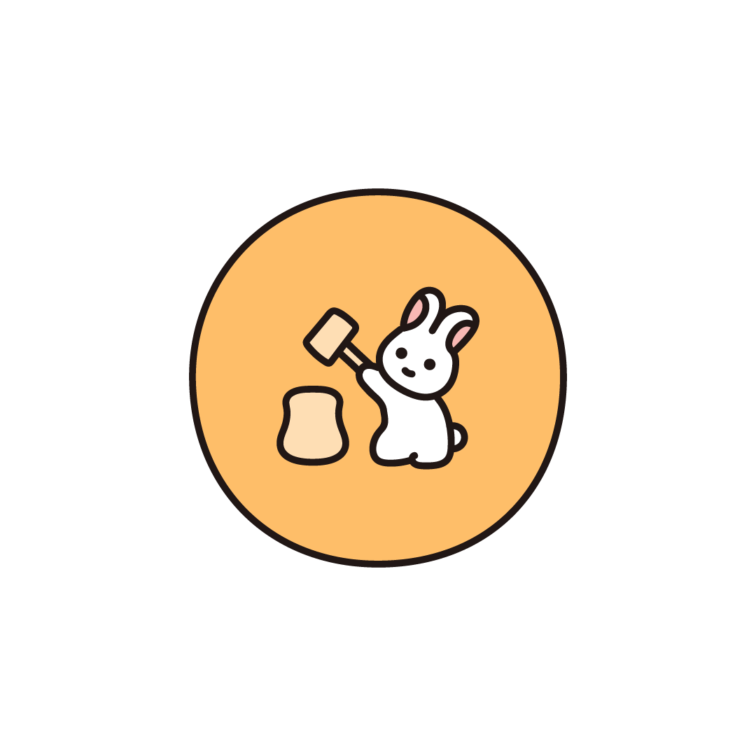 月ウサギ