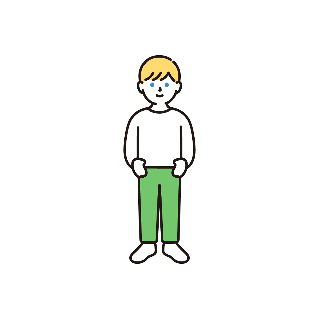 西洋人の男の子